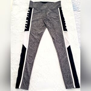 Victoria's Secret Pink Ultimate Leggings - Gray and Black